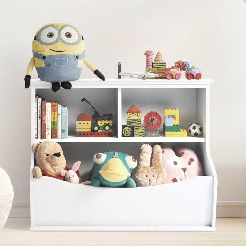 CAPHAUS Kids' Toy Storage Organizer, Open Storage Cubby, Multifunctional Book And Toy Storage Cabinet & Reviews | Wayfair