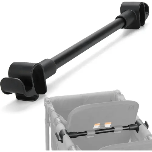Forward-Facing Support Bar for Wonderfold Wagon Accessories W4 Elite/Luxe (4-Seater)，Bus-Style Seating Upgrade with Seat Fixing Function, Removable & Easy to Install