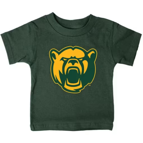 Baylor Bears Infant Primary Logo Short Sleeve T-Shirt GREEN - 22784191