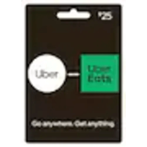 Uber - $25 Gift Card