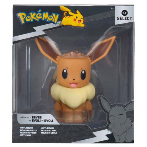Pokemon Eevee Select Vinyl Figure - 4 inch Figure Made from High-Quality Vinyl