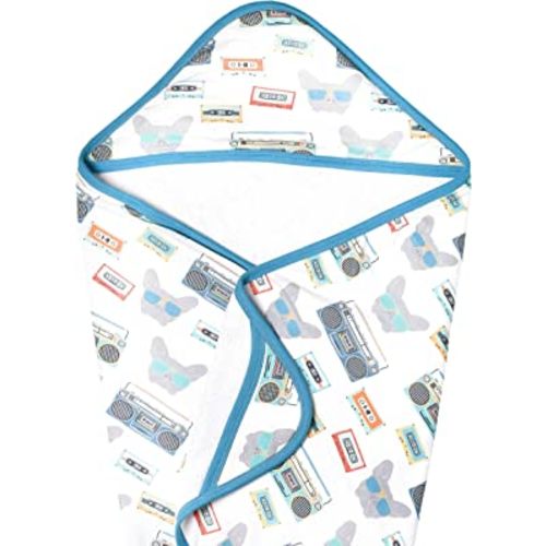 Copper Pearl Premium Knit Hooded Bath Towel with Terry Cloth Interior Bruno