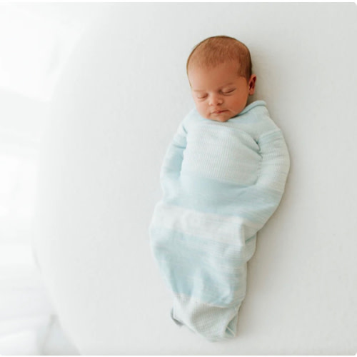 Blue Swaddle Sleep Sack - Large (12-18 pounds)