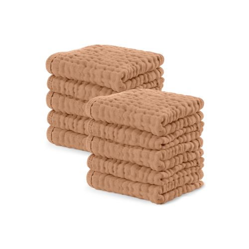 Muslin Washcloths - Pack of 10