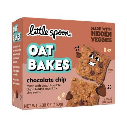 Little Spoon Chocolate Chip Baked Oat Bakes Bar Kids' Snacks - 5.3oz/5ct