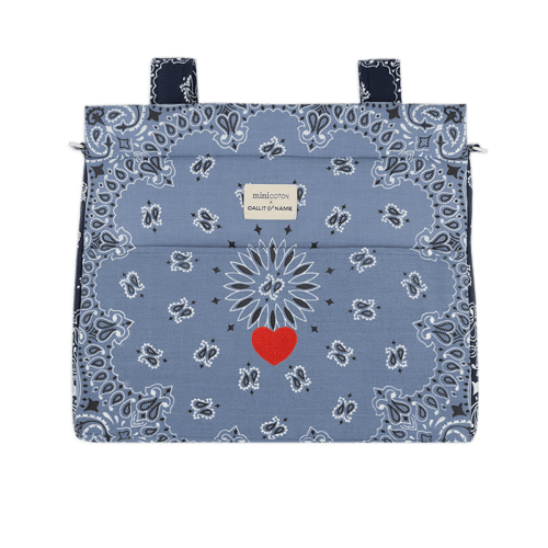 Icon Bag - Chambray / Navy · Minicoton