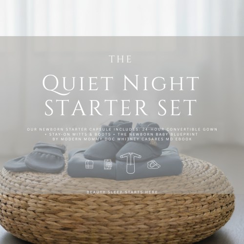 Quiet Night Starter Set | Sandstone Newborn Bundle