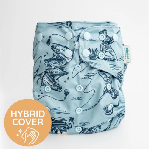 Essentials Hybrid Wipeable Diaper Cover in Prints