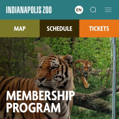 Indianapolis Zoo Membership Selection :: New Memberships