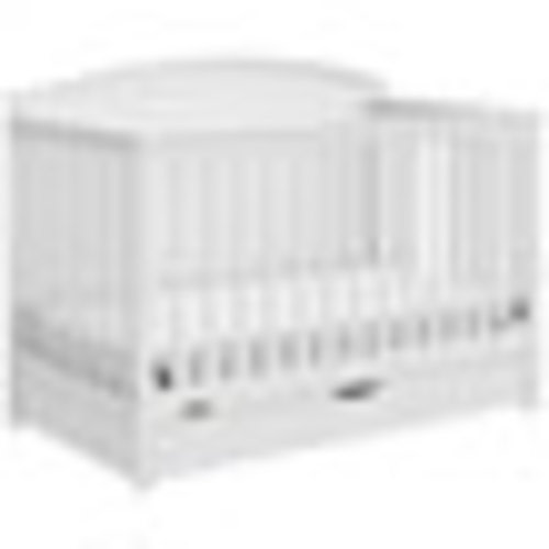 Graco Bellwood 5-in-1 Convertible Crib with Drawer - White