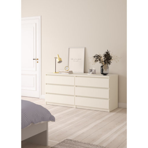 Jada 6 Drawer 60.5" W Double Dresser