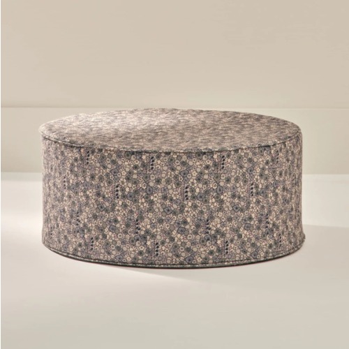 Green Floral Ottoman | Marra in Hydrangea | House of Noa