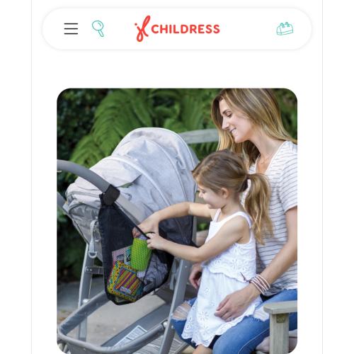 Side Sling Stroller Cargo Net – J.L. Childress