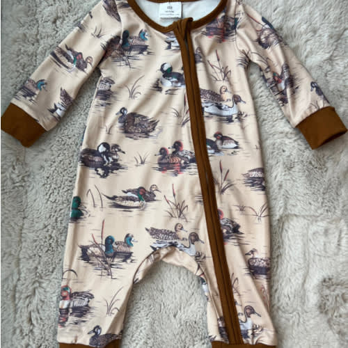 Mallard Duck Zippy Romper – Little Southern Brand