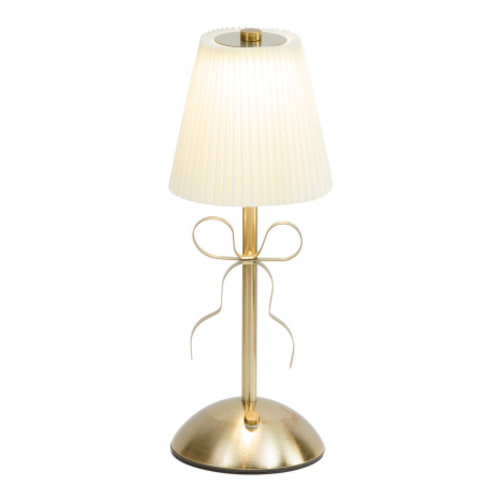 12in Metal Bow Rechargeable Touch Lamp | Lighting | T.J.Maxx
