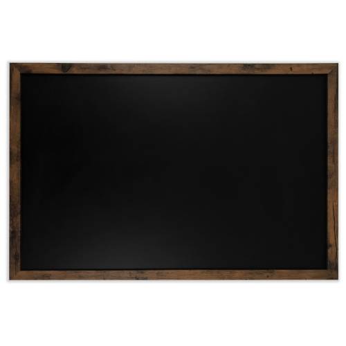 LARGE 24"x36" Rustic Framed Magnetic Chalk Board
