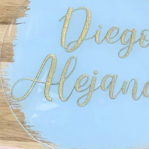 ACRYLIC NAME PLAQUE – Caprilina