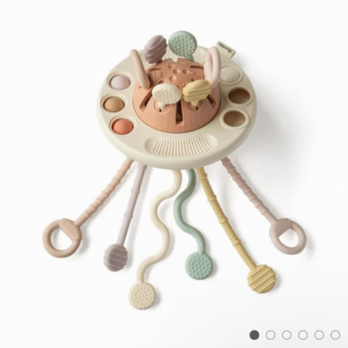 UFO Silicone Pulling Toy