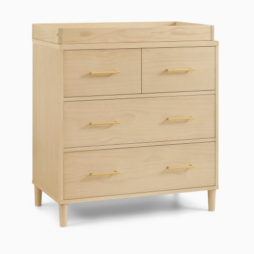 Delta Children Classic 4 Drawer Dresser With Changing Top - Antique White