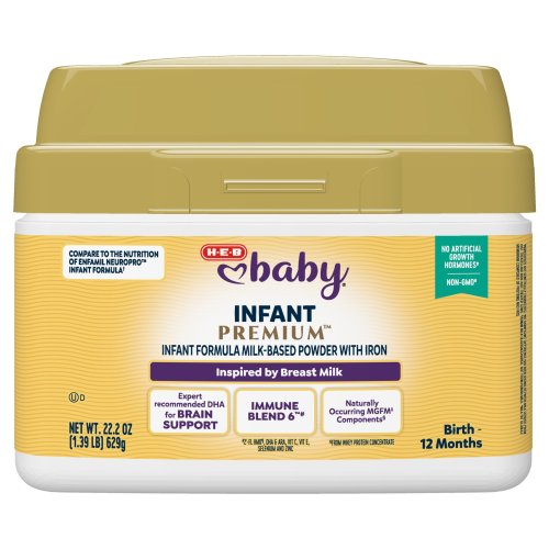 H-E-B Baby Milk-Based Powder Baby Formula