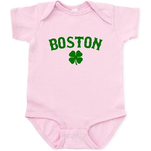 CafePress Boston Irish Infant Bodysuit Cute Infant Bodysuit Baby Romper