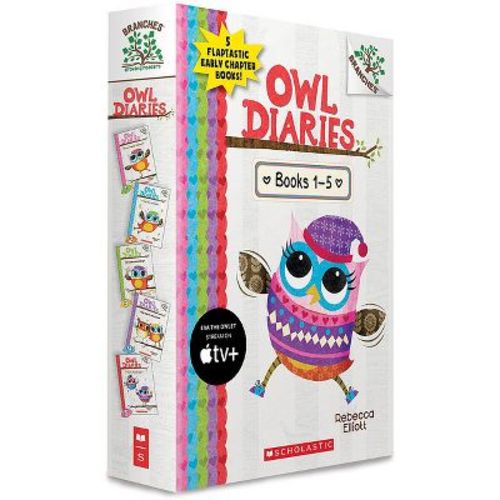 Owl Diaries, Books 1-5: A Branches Box Set - by Rebecca Elliott (Mixed Media Product)