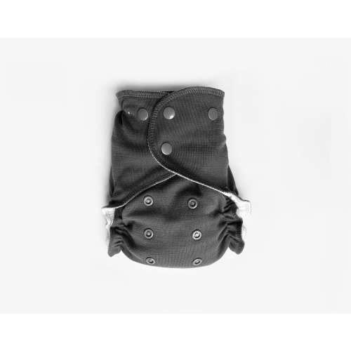 One-Size All-Wool Merino Cloth Diaper Cover | Pewter