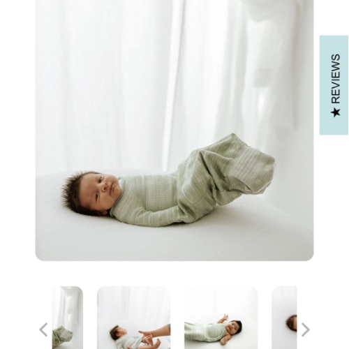 Bamboo Blend Mint Swaddle Sleep Sack – Swaddelini