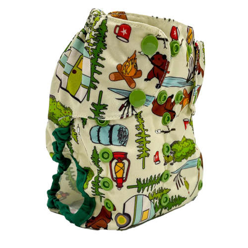 Smart Bottoms Too Smart V2 One-Size Cover- campfire tales