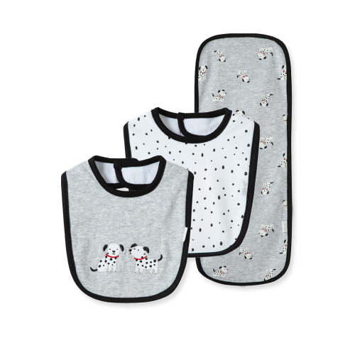 Dalmatian Bib & Burp Set