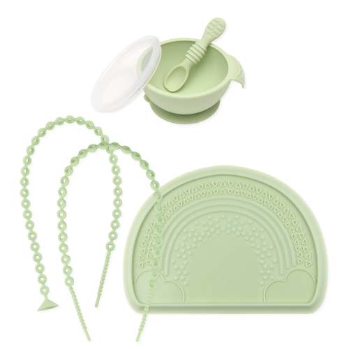 Baby-Led Weaning Essential 6-Piece Set: Sage
