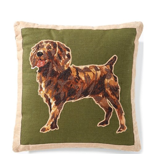 Southern Living Dog Decorative Square Pillow