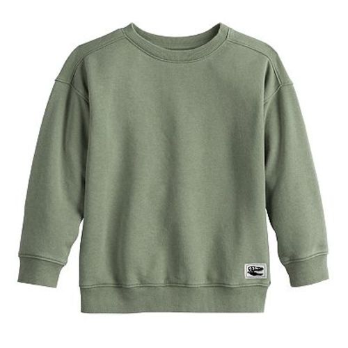 Boys 4-12 Jumping Beans® Oversized French Terry Crew Sweatshirt