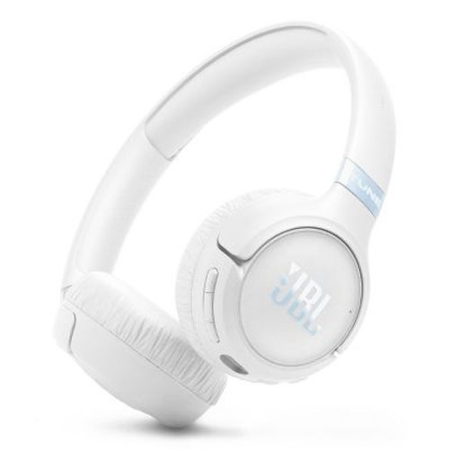 JBL Tune 680NC Active Noise Cancelling On Ear Bluetooth Headphones (White)