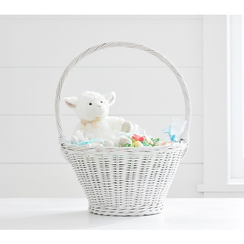 White Sabrina Easter Baskets