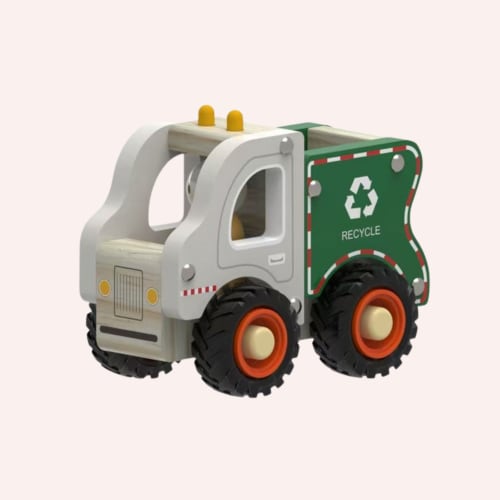 Wooden Rubbish Truck