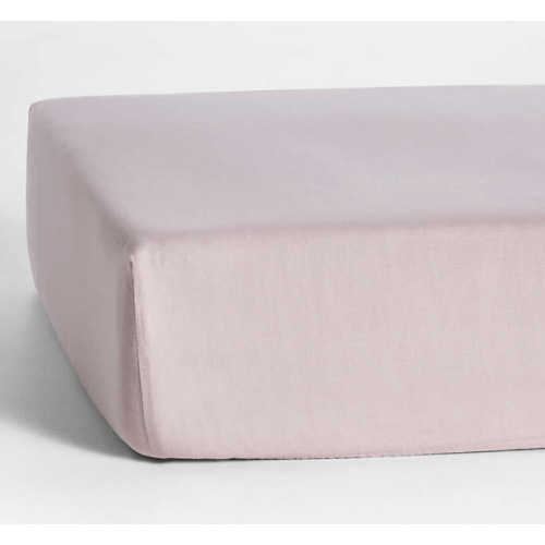 Supersoft Lilac Rose 100% Organic Cotton Gauze Baby Crib Fitted Sheet