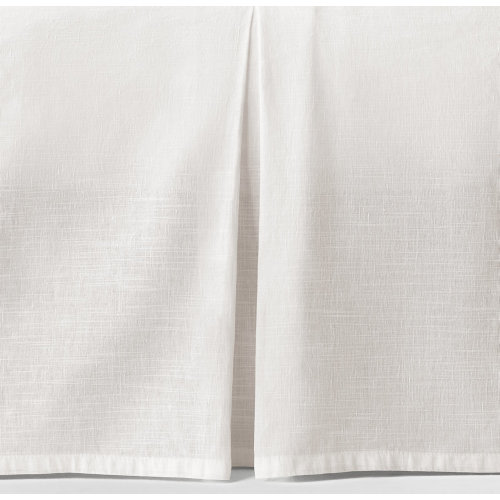 Washed Linen-Cotton Crib Skirt | RH Baby & Child