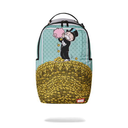 MONOPOLY MAKE SURE IT'S ALL THERE BACKPACK