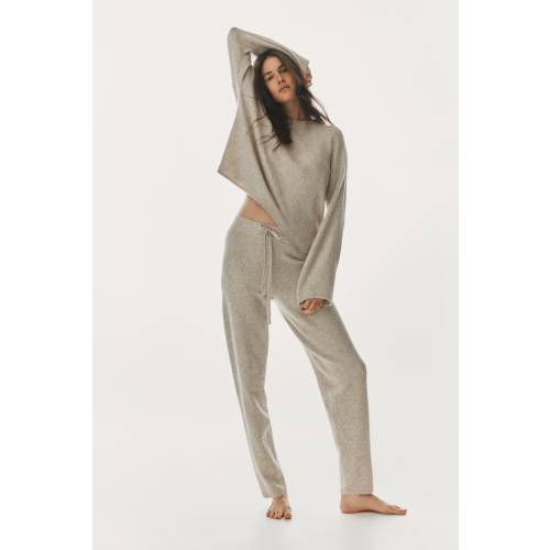 FINE-KNIT JOGGERS