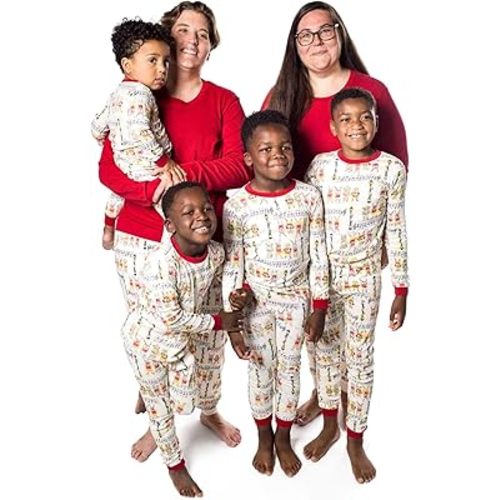 Burt's Bees Baby Matching Family Jammies, Organic Cotton, Holiday Pajamas