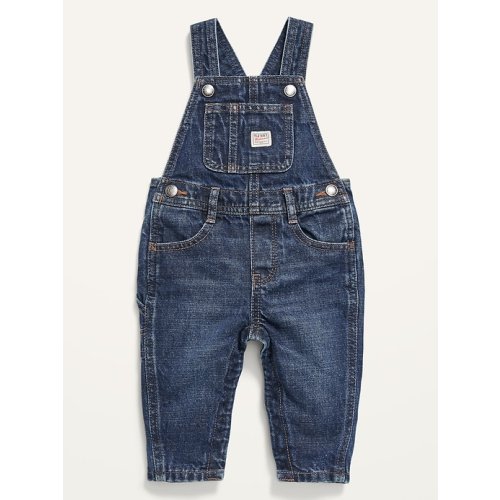 Unisex Workwear Jean Overalls for Baby | Old Navy
