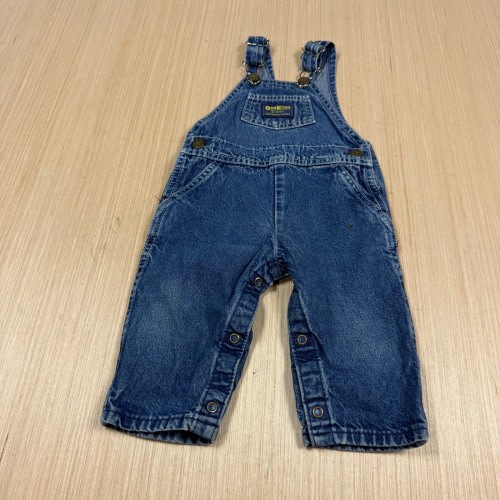 Vintage Oshkosh B'Gosh Overalls Toddler Union Made in USA 12 Months denim