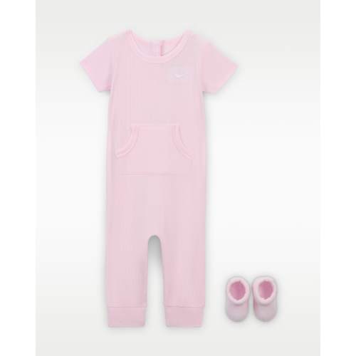 Nike Baby Rib Knit Romper and Socks Set. Nike.com