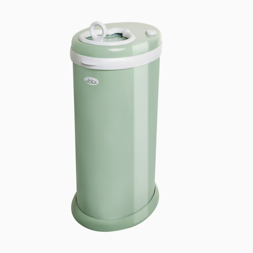 Ubbi Stainless Steel Diaper Pail - Sage