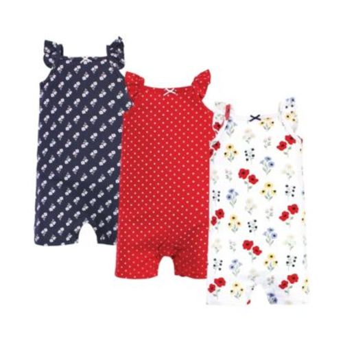 Baby Girls Hudson Cotton Rompers