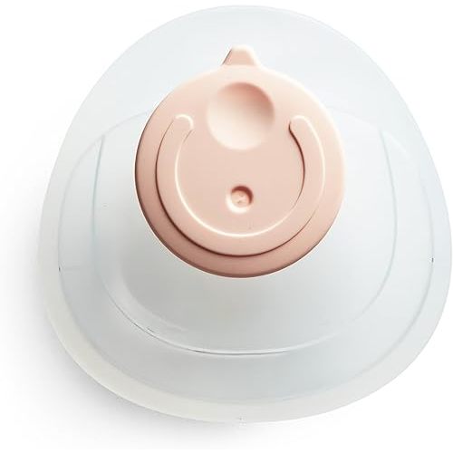 Munchkin® Silicone Breast Milk Collector Cup with Storage Plug - Discreet and Comfortable, Leak Free Nursing Pad Alternative for Breastfeeding Postpartum Moms, BPA Free