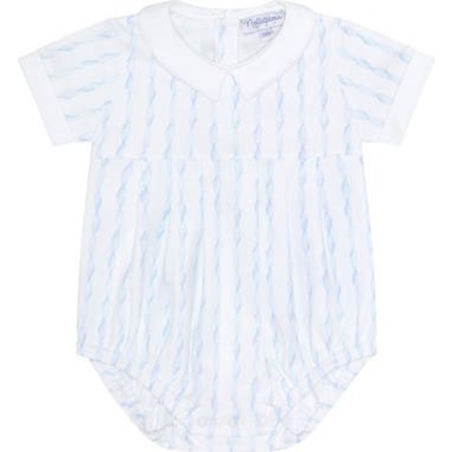 Blue Twirls Bubble - Baby, 3-6M