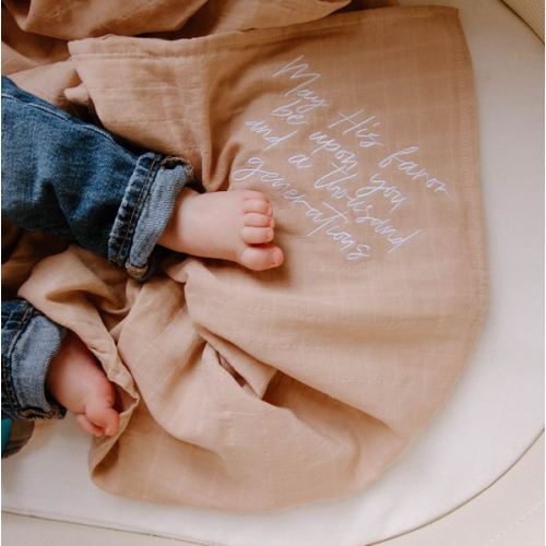 May His Favor Swaddle Blanket