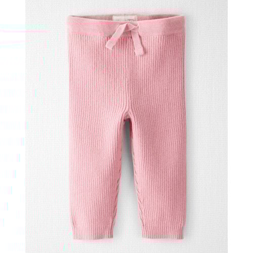Baby Girl Organic Cotton Sweater Knit Pants  - Little Planet | Carter's